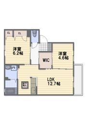 エスポワールT・S B棟の間取り画像