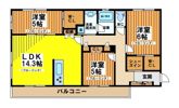 ブランシェの間取り画像