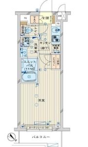 ルーブル横濱矢向弐番館の間取り画像