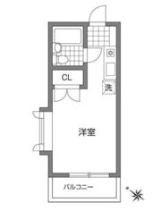 クレセントハイムの間取り画像