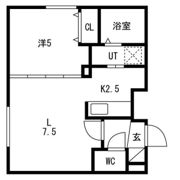 NOVEL北広島の間取り画像