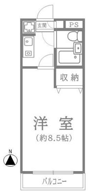 カオパレスNO.20の間取り画像