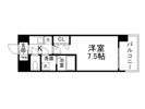 レジュールアッシュ神戸湊川公園の間取り画像
