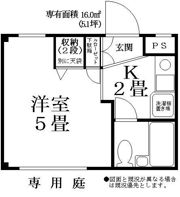 メゾンKの間取り画像