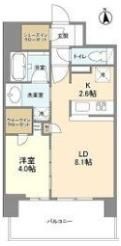 ソルレヴェンテ江坂広芝町の間取り画像