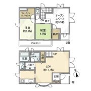 菅野戸建の間取り画像