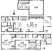 浦和区駒場1丁目住宅の間取り画像
