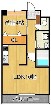 Clair Maison浅川の間取り画像