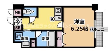 ジュネス関目高殿の間取り画像