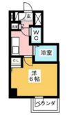 スカイコート菊川の間取り画像