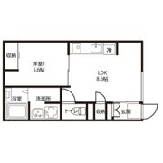コートハウス錦町の間取り画像