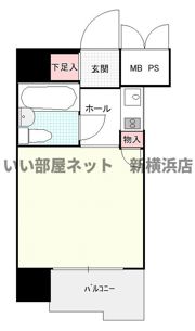 ライオンズマンション生麦第6の間取り画像