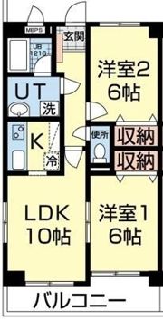 ヴァン・ドゥ・ノーブルⅡの間取り画像