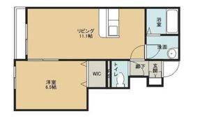 IS延友B棟の間取り画像