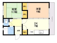 山文ビルの間取り画像