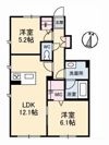 シャーメゾンファンスタの間取り画像