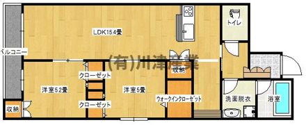 シャルマンおおたかの森の間取り画像