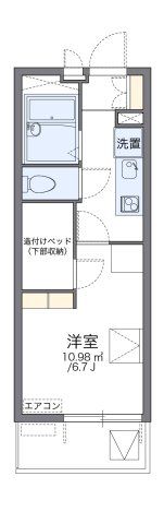 レオパレス銀河の間取り画像