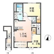 リラ ヴェールの間取り画像