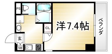 BelleVille千本今出川の間取り画像