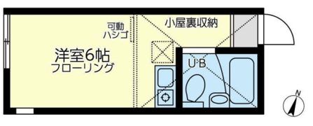 ユナイト 川崎リベルタージの間取り画像