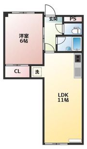 桑島ビルA棟の間取り画像