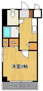 ピエドラブランカ西本町の間取り画像