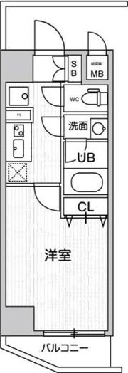 ・LUNIQ高島平の間取り画像
