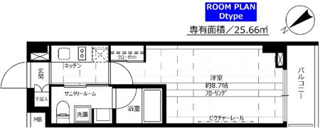 ステージグランデ茅場町の間取り画像
