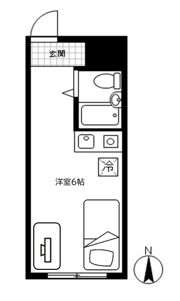 リバー綱島の間取り画像
