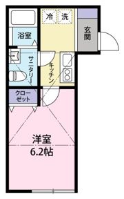 アルティザン新丸子の間取り画像