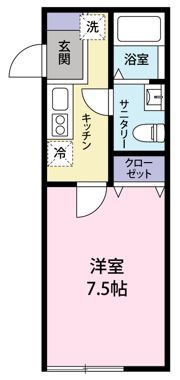 アルティザン新丸子の間取り画像
