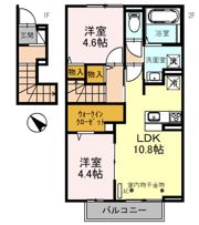 アヴニールの間取り画像
