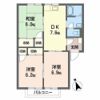 フレグランス南久米 C棟の間取り画像