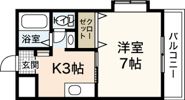 プリムベールの間取り画像
