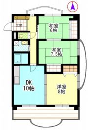 シャトレ・アンの間取り画像