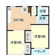 セゾンNAOIの間取り画像