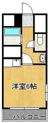 オリエンタル南小倉の間取り画像