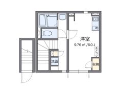 クレイノASABAの間取り画像