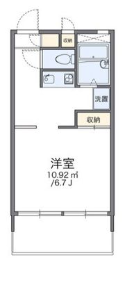 レオパレスソレーユ青江第一の間取り画像