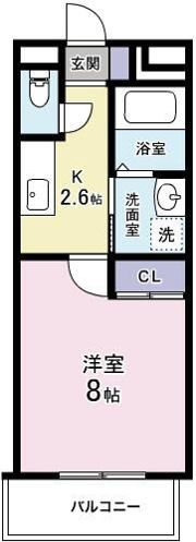 カーサグランデの間取り画像