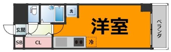 アクセス高辻の間取り画像