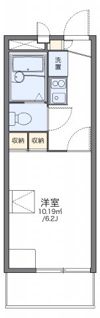 レオパレスフルール竹ノ下の間取り画像