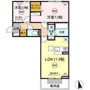ユーフォリア B棟の間取り画像