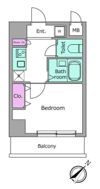 ビエラコート都立大学の間取り画像