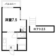 アリス桜木町第1の間取り画像