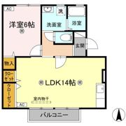 ベルジュネスJ B棟の間取り画像