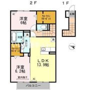 メゾンシャルマンの間取り画像