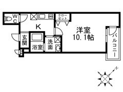 リーフデパレスⅠ番館の間取り画像