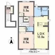 エタンリジェールの間取り画像